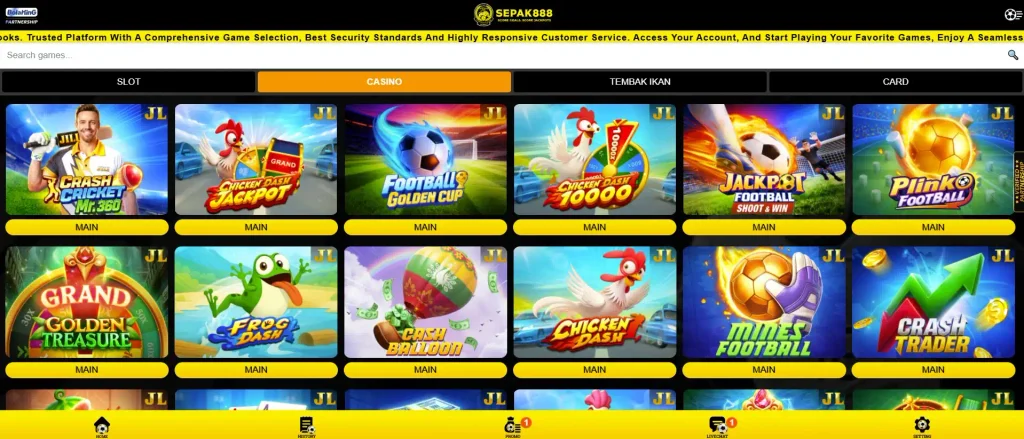 Sepak888 Live Casino