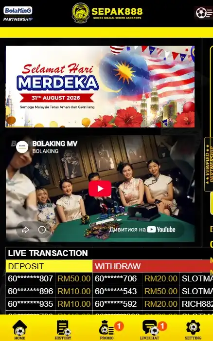 Sepak888 Mobile App