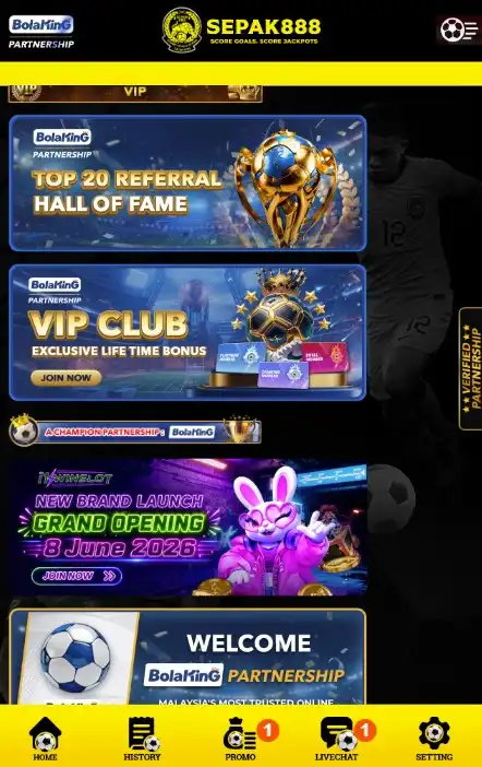 Sepak888 Mobile Bonuses
